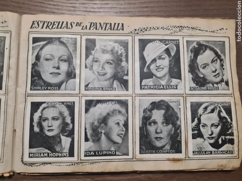 Coleccionismo &aacute;lbum: ESTRELLAS DE LA PANTALLA - Foto 8