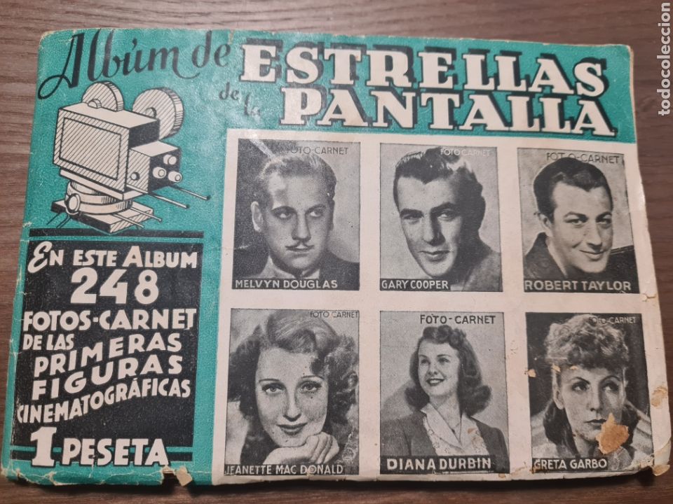 Coleccionismo &aacute;lbum: ESTRELLAS DE LA PANTALLA - Foto 1