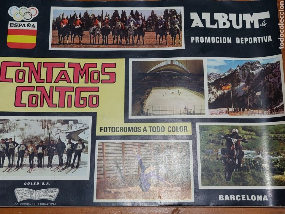 Coleccionismo &Aacute;lbum: Album de Cromos Completo CONTAMOS CONTIGO