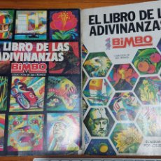 Coleccionismo Álbum: EL LIBRO DE LAS ADIVINANZAS I Y II COMPLETOS