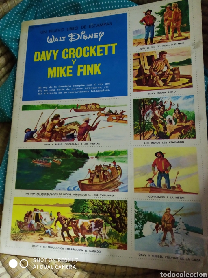 Colecionismo Caderneta: &Aacute;lbum Davy Crockett Completo