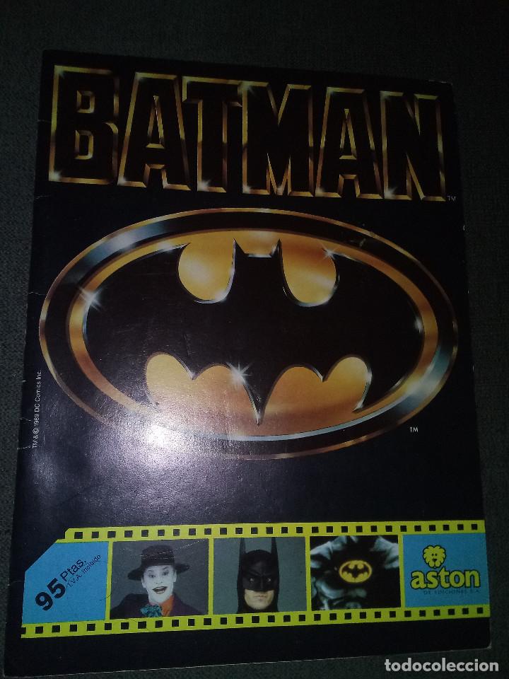 Coleccionismo &aacute;lbum: &Aacute;LBUM DE CROMOS BATMAN - Foto 1