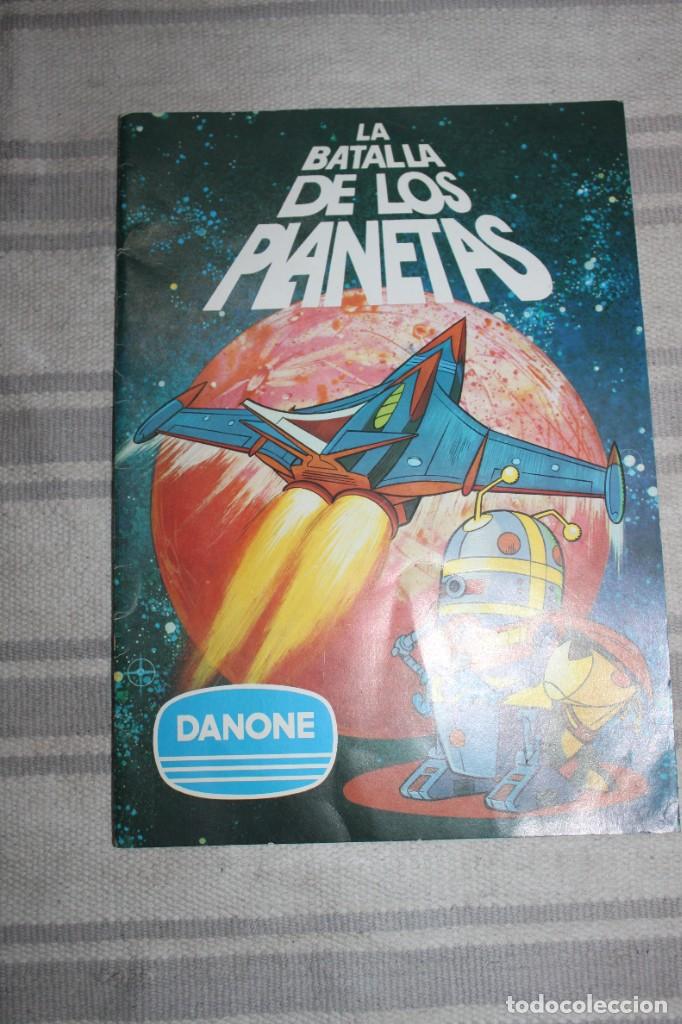Coleccionismo &aacute;lbum: ALBUM LA BATALLA DE LOS PLANETAS DANONE - Foto 1