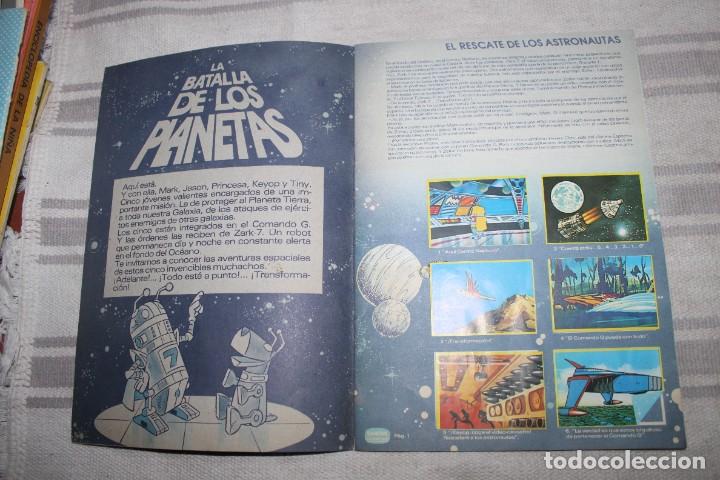 Coleccionismo &aacute;lbum: ALBUM LA BATALLA DE LOS PLANETAS DANONE - Foto 2