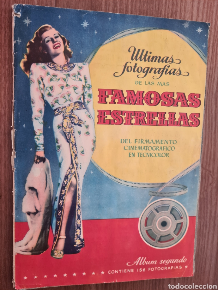 Colecionismo Caderneta: ULTIMAS FOTOGRAFIAS DE LAS MAS FAMOSAS ESTRELLAS DEL FIRMAMENTO CINEMATOGRAFICO ALBUM SEGUNDO