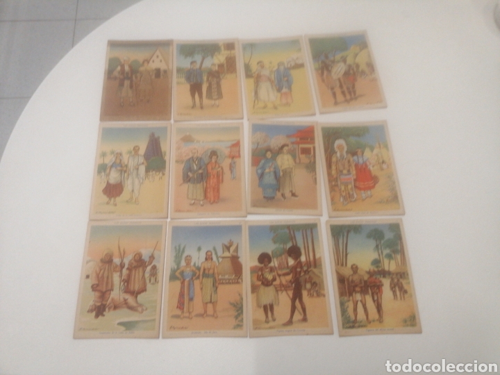 Colecionismo Caderneta: Coleccion completa, razas humanas d gallina blanca