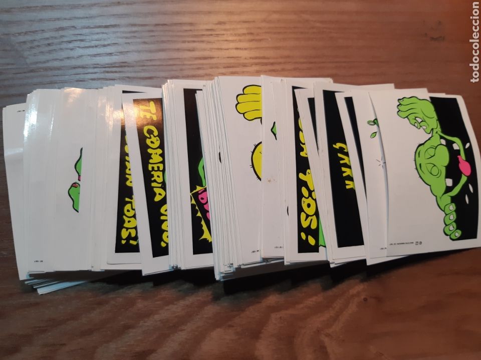 Sammeln Sammelalbum: GLOBS LOS MAS LOCOS DEL MUNDO EDITORIAL ASTON CROMOS NUEVOS SIN PEGAR