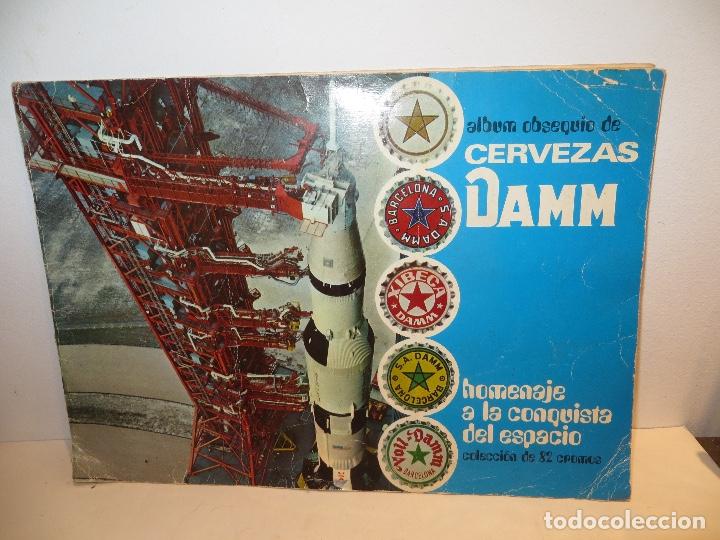 Sammeln Sammelalbum: ALBUM HOMENAJE A LA CONQUISTA ESPACIO CERVEZAS DAMM COMPLETO,BUEN ESTADO,BARATO