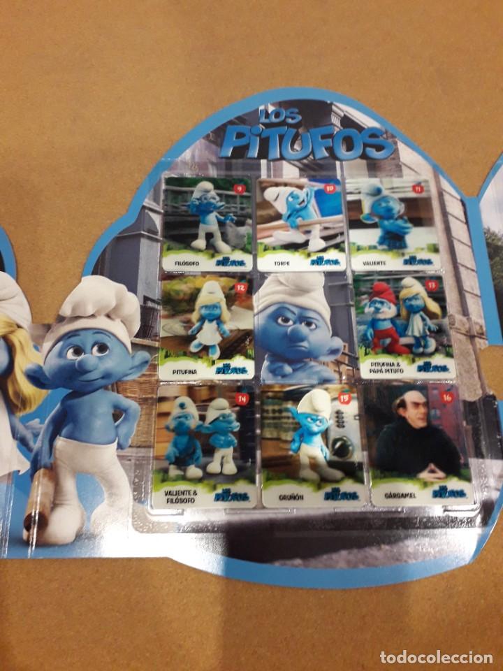 Coleccionismo &aacute;lbum: ALBUM LOS PITUFOS 3D COMPLETO - Foto 3