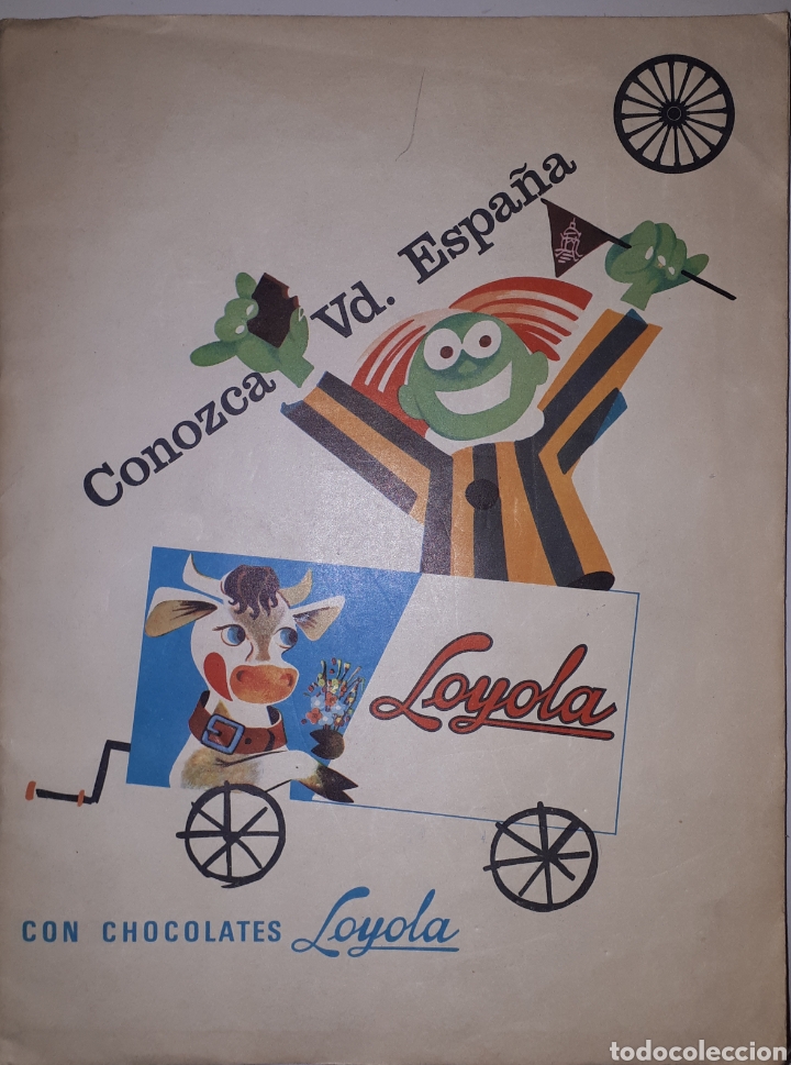 Sammeln Sammelalbum: CONOZCA VD.ESPA&Ntilde;A CON CHOCOLATES LOYOLA ALBUM COMPLETO