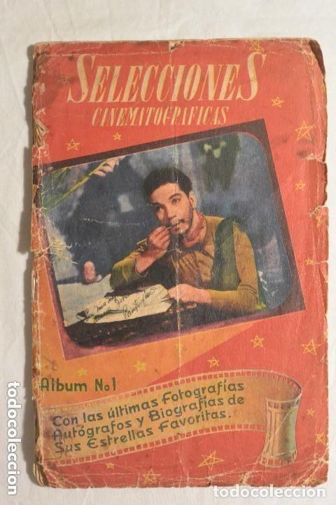 Collectable Albums: ALBUM CROMOS COMPLETO MEXICANO SELECCIONES CINEMATOGRAFICAS