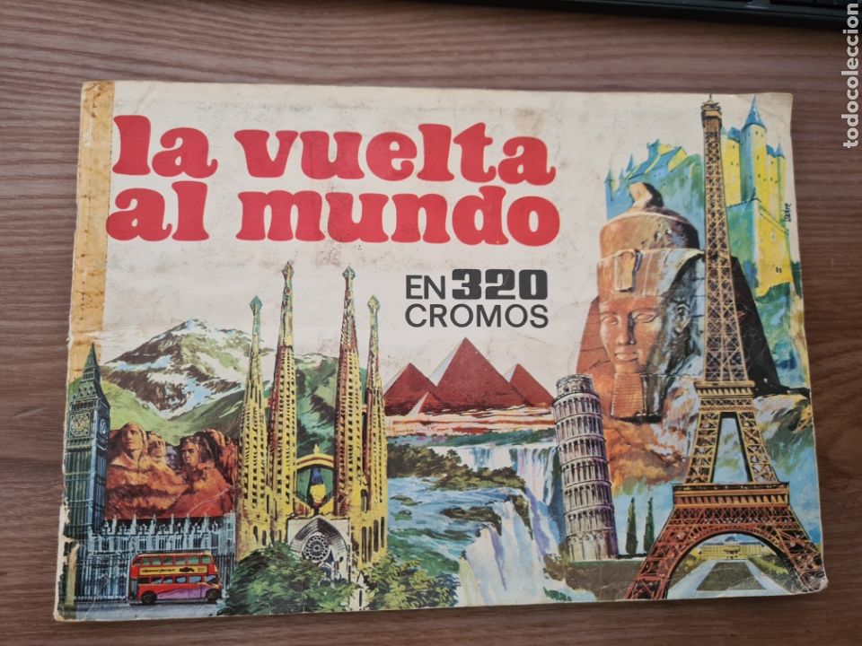 Sammeln Sammelalbum: LA VUELTA AL MUNDO EN 320 CROMOS