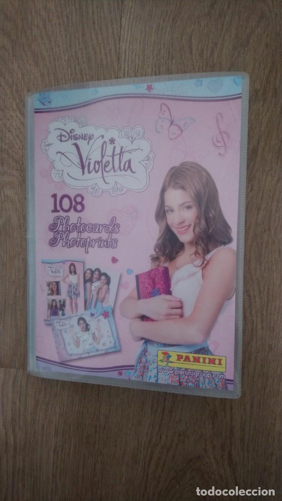 Coleccionismo &aacute;lbum: violetta disney 108 photocards - Foto 1