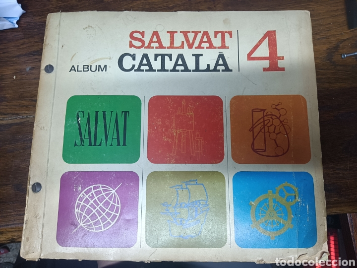 Collectable Albums: &Agrave;LBUM DE CROMOS &Agrave;LBUM SALVAT CATAL&Agrave; 4 COMPLETO