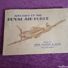 Coleccionismo Álbum: ÁLBUM DE CROMOS AIRCRAFT OF THE ROYAL AIR FORCE. JOHN PLAYER & SONS. Lote 312759758