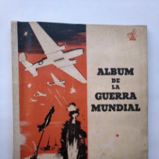 Coleccionismo Álbum: ALBUM DE LA GUERRA MUNDIAL - COMPLETO - 250 CROMOS - ED. ALVARO PEREZ 1945 - VER FOTOS Y DESCRIPCION. Lote 312790583