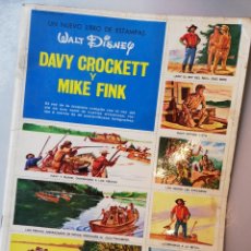 Coleccionismo Álbum: ALBUM DAVY CROCKETT Y MIKE FINK