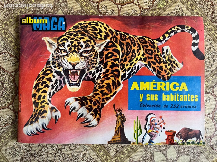 Collectionnisme Album: ALBUM MAGA AMERICA Y SUS HABITANTES. COMPLETO