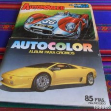 Coleccionismo Álbum: AUTOCOLOR COMPLETO 180 CROMOS. COMIC ROMO 1990. REGALO AUTOMÓVILES MAGA INCOMPLETO. 1972.. Lote 315464708