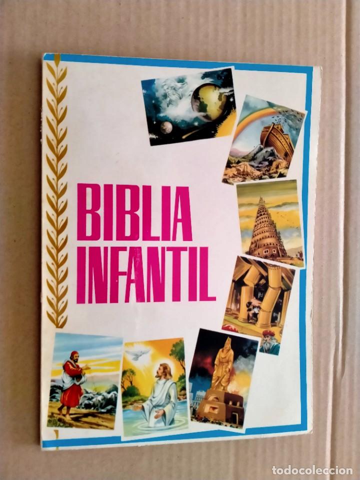 Collectionnisme Album: album de cromos -completo impecable-biblia infantil