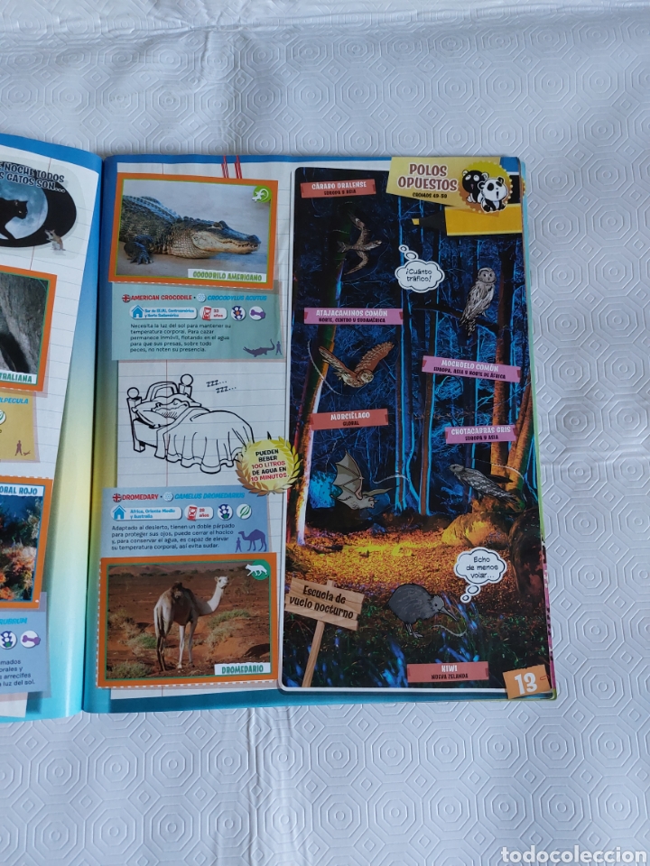 Coleccionismo &aacute;lbum: &Aacute;lbum ANIMALES COMPLETO - Foto 2