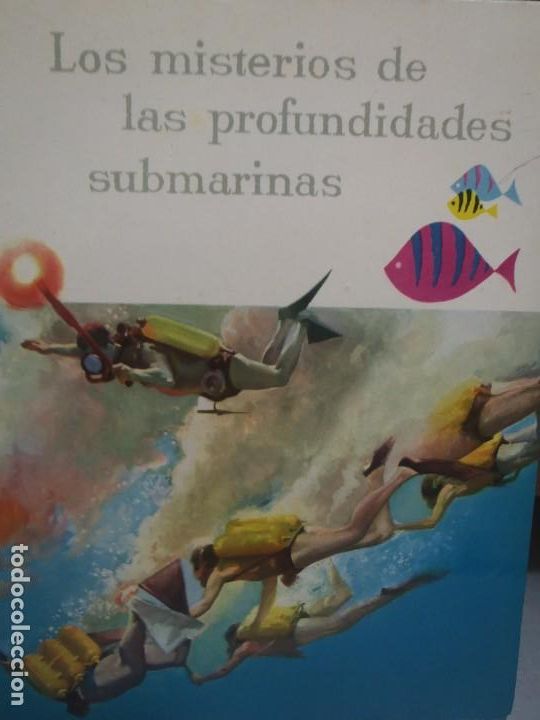 Collectionnisme Album: LOS MISTERIOS DE LAS PROFUNDIDADES SUBMARINAS- COMPLETO- NESTLE - 1959