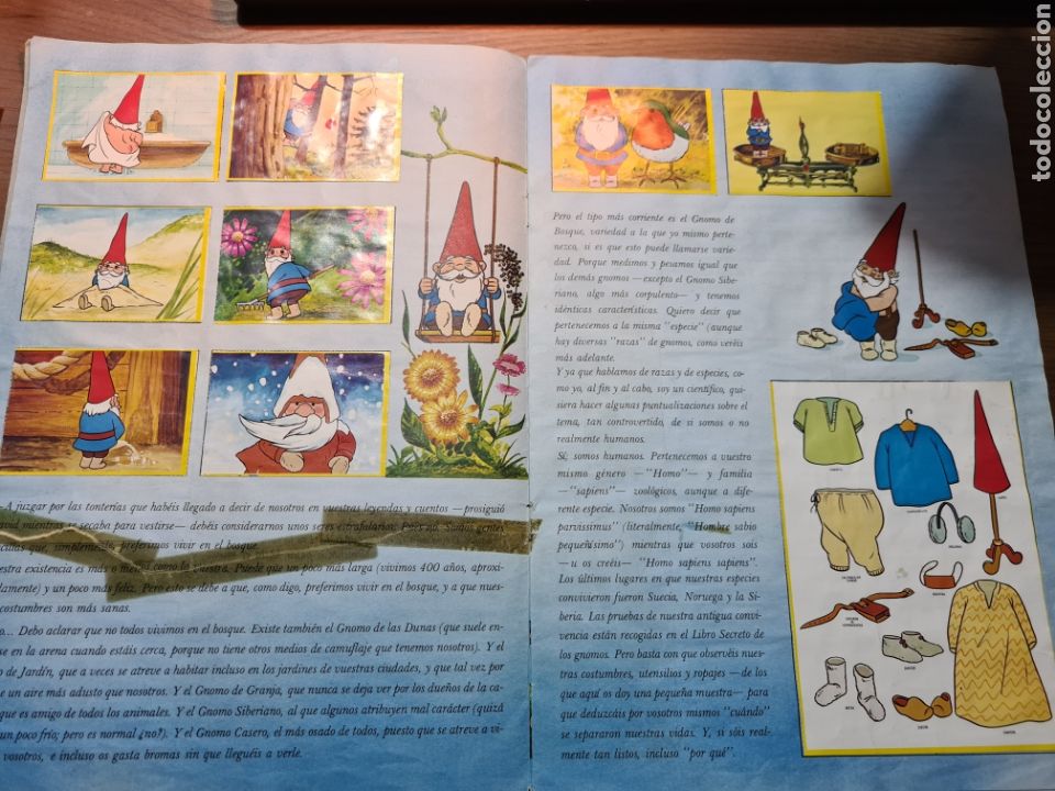 Coleccionismo &aacute;lbum: DAVID EL GNOMO - DANONE - Foto 2