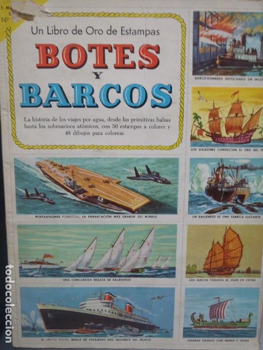 Coleccionismo &aacute;lbum: BOTES Y BARCOS - NOVARO - COMPLETO - Foto 1
