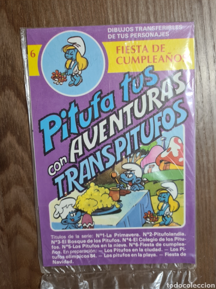 Collectable Albums: TRANSPITUFOS N&ordm; 6 FIESTA DE CUMPLEA&Ntilde;OS