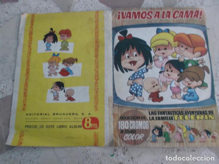 Collectable Albums: vamos a la cama, album completo de 180 cromos, las fantasticas aventuras de la familia telerin,