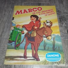 Coleccionismo Álbum: ALBUM MARCO DE LOS APENINOS A LOS ANDES SEGUNDA 2 PARTE COMPLETO DANONE