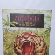 Coleccionismo Álbum: ZOOLOGIA. EL MUNDO DE LOS ANIMALES. ALBUM FERCA. MADRID 1961. COMPLETO.. Lote 320882078
