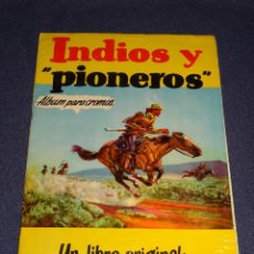 Coleccionismo Álbum: (M) ÁLBUM DE CROMOS INDIOS Y PIONEROS, COMPLETO, HISPANO AMERICA EDT. Lote 322326048