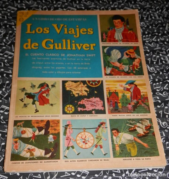 Colecionismo Caderneta: LOS VIAJES DE GULLIVER - LIBRO DE ORO DE ESTAMPAS