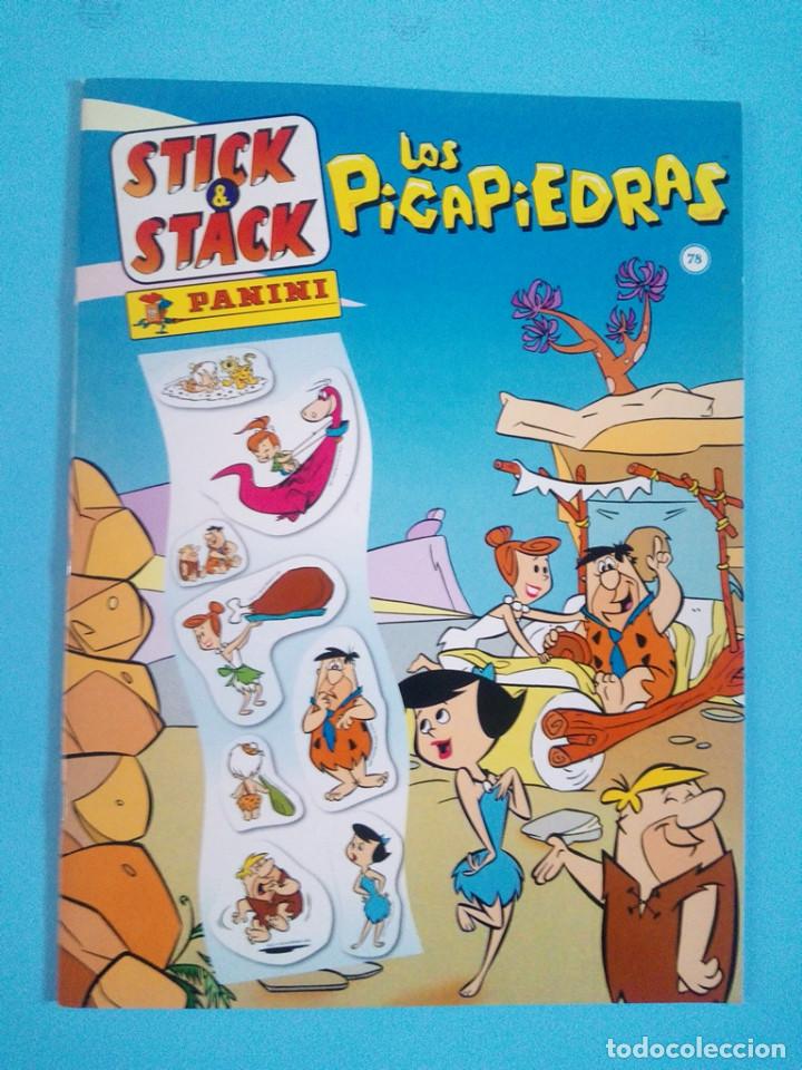 Coleccionismo &aacute;lbum: Stick & Stack n&ordm; 78. Los Picapiedras. Panini 2003 - Foto 1
