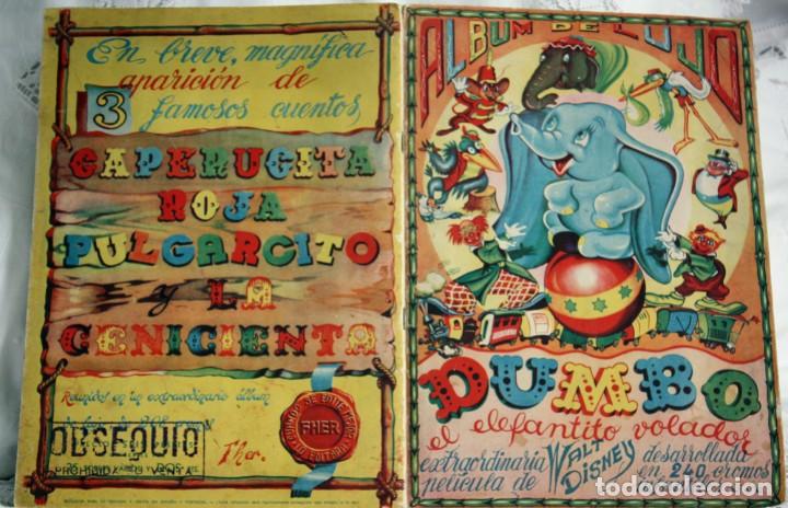 Coleccionismo &aacute;lbum: DUMBO - COMPLETO - CON EL POSTER - Foto 1