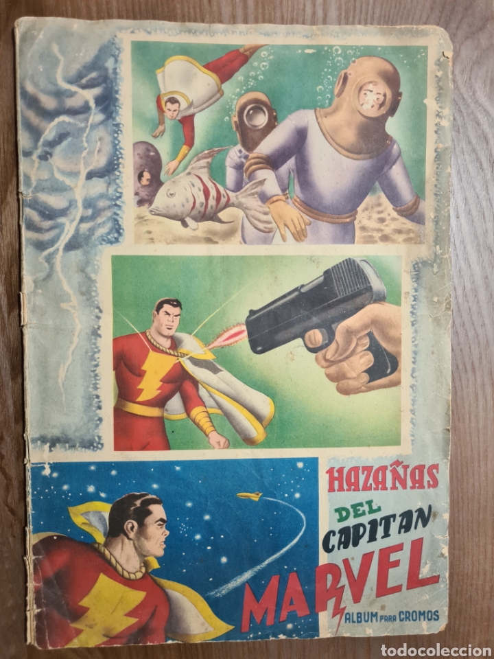 Collectable Albums: HAZA&Ntilde;AS DEL CAPITAN MARVEL