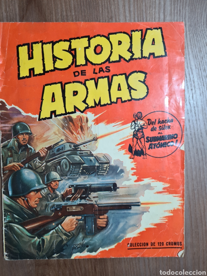 Colecionismo Caderneta: HISTORIA DE LAS ARMAS