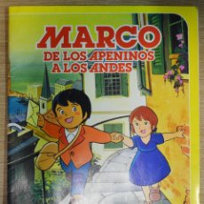 Coleccionismo Álbum: MARCO DE LOS APENINOS A LOS ANDES - DANONE - COMPLETO 1976. Lote 324847753