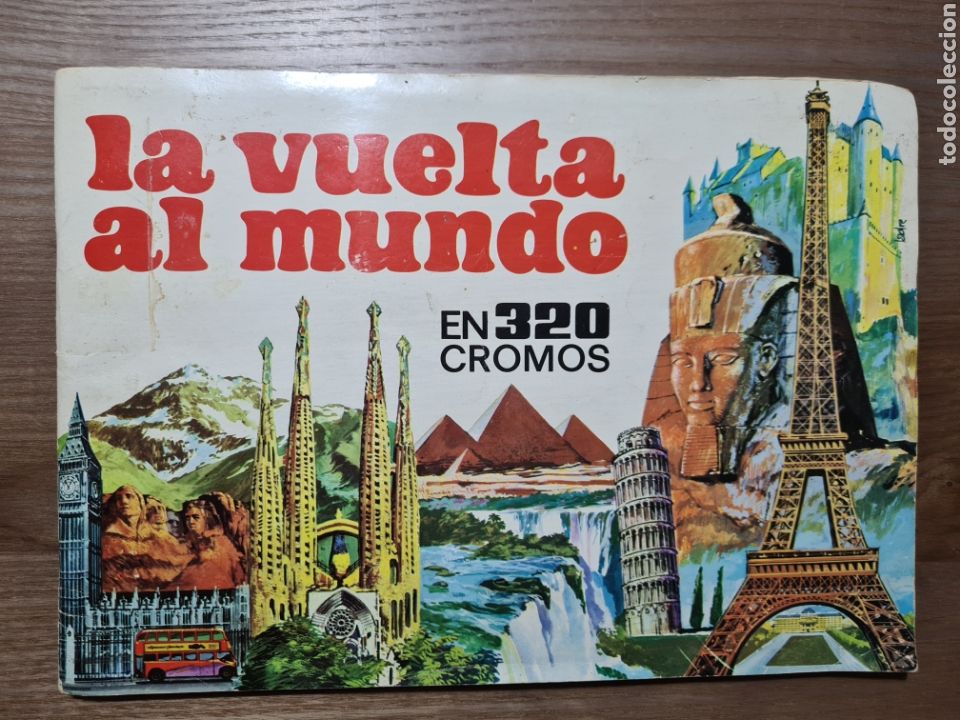 Colecionismo Caderneta: LA VUELTA AL MUNDO EN 320 CROMOS