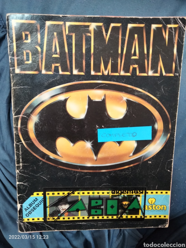 album de cromos batman 1989 aston, completo, ta - Buy Complete antique  sticker albums on todocoleccion