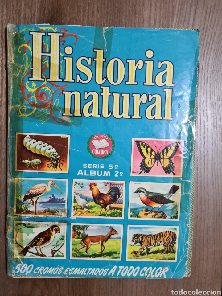 Colecionismo Caderneta: HISTORIA NATURAL ALBUM 2&ordm;