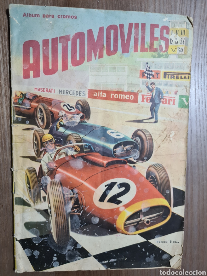 Colecionismo Caderneta: AUTOMOVILES FANGIO
