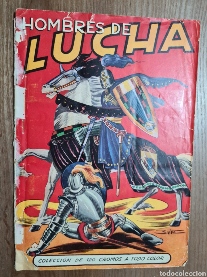 Colecionismo Caderneta: HOMBRES DE LUCHA