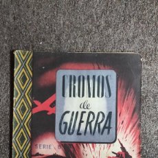 Coleccionismo Álbum: ÁLBUM CROMOS DE GUERRA MUNDIAL SERIE B 1939 1945 EDICIONES VÍCTOR, COMPLETO. Lote 326440903