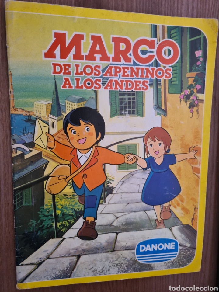 Colecionismo Caderneta: RESERVADO .MARCO DE LOS APENINOS A LOS ANDES - DANONE