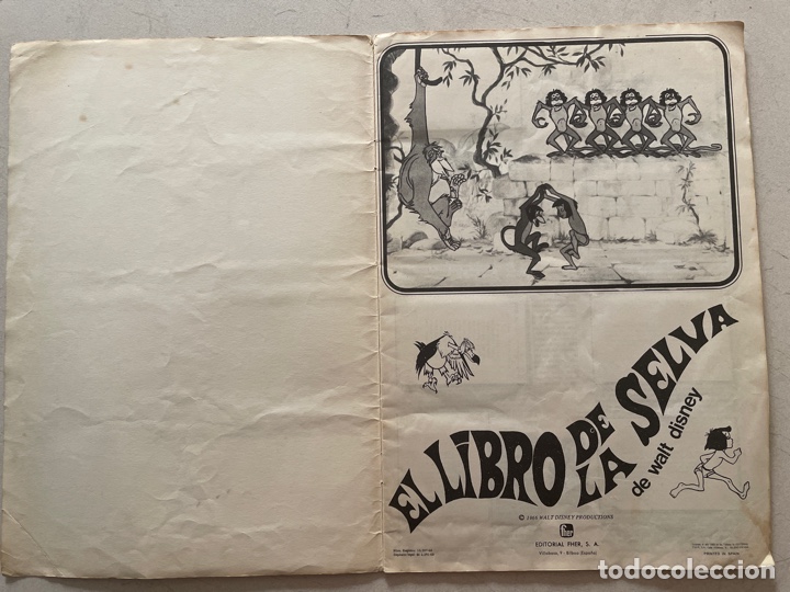 Coleccionismo &aacute;lbum: &Aacute;LBUM COMPLETO EL LIBRO DE LA SELVA - Foto 2