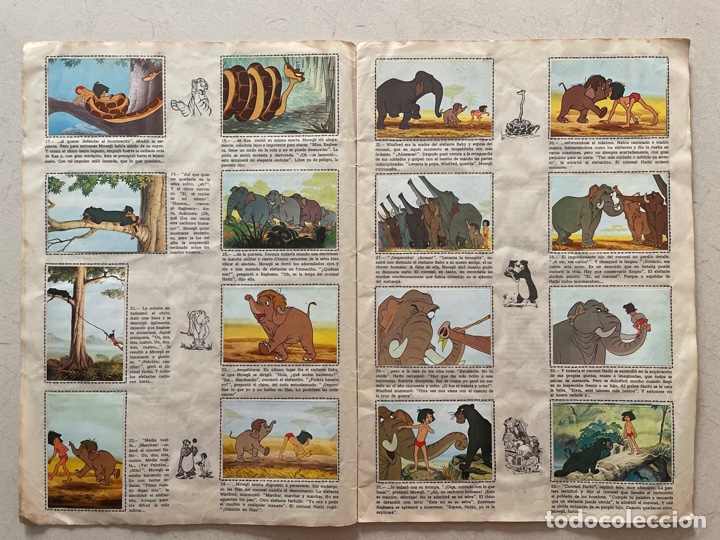 Coleccionismo &aacute;lbum: &Aacute;LBUM COMPLETO EL LIBRO DE LA SELVA - Foto 4
