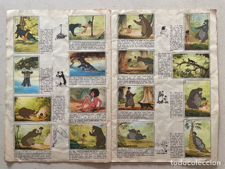 Coleccionismo &aacute;lbum: &Aacute;LBUM COMPLETO EL LIBRO DE LA SELVA - Foto 5