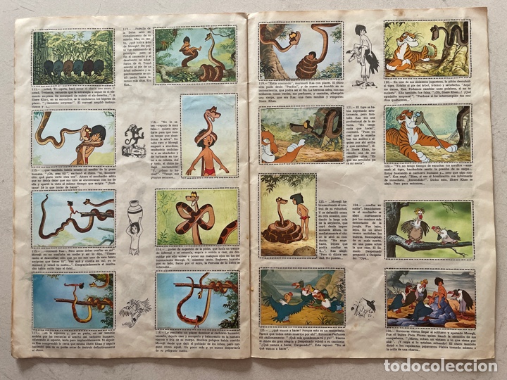 Coleccionismo &aacute;lbum: &Aacute;LBUM COMPLETO EL LIBRO DE LA SELVA - Foto 10